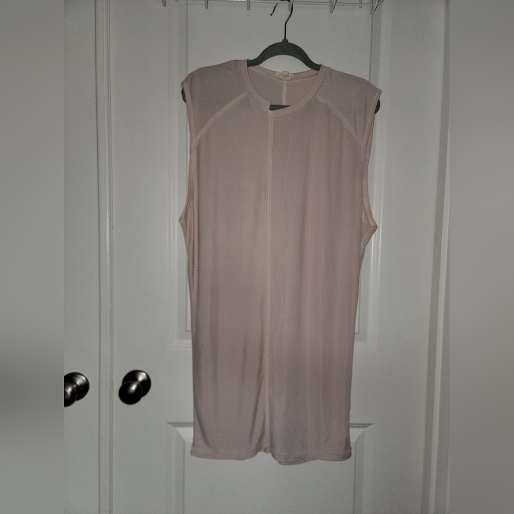 Sleeveless Pink Top